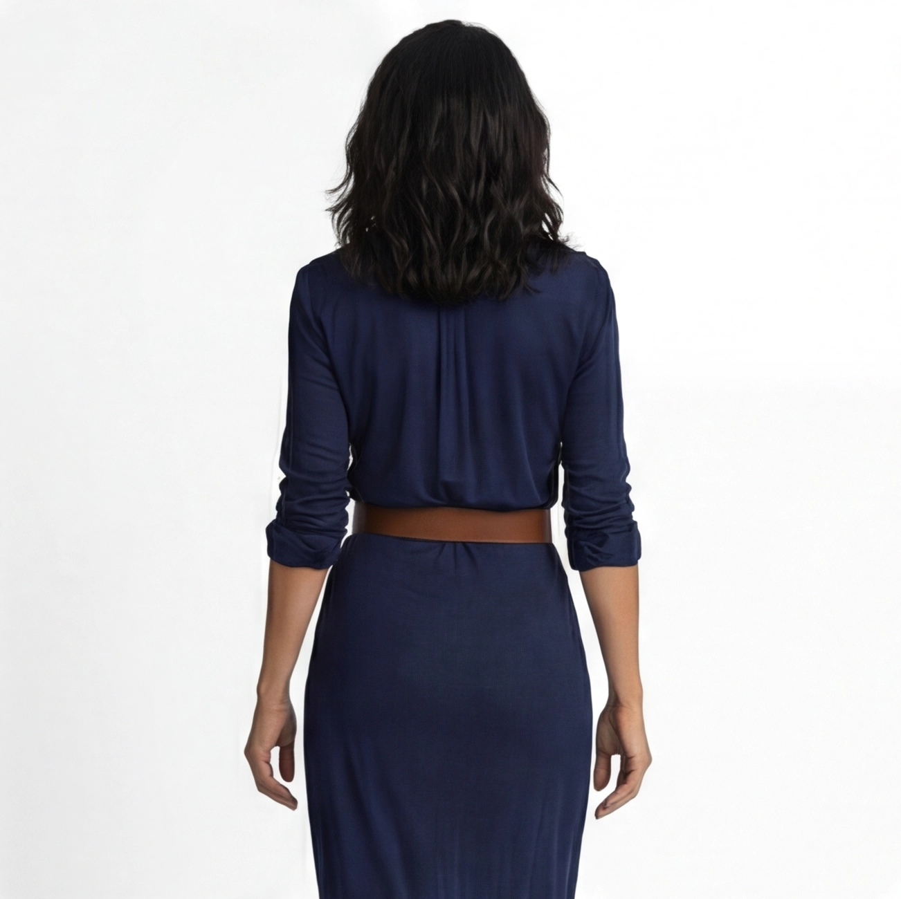 VALERIA | VESTIDO MAXI CON CINTURÓN