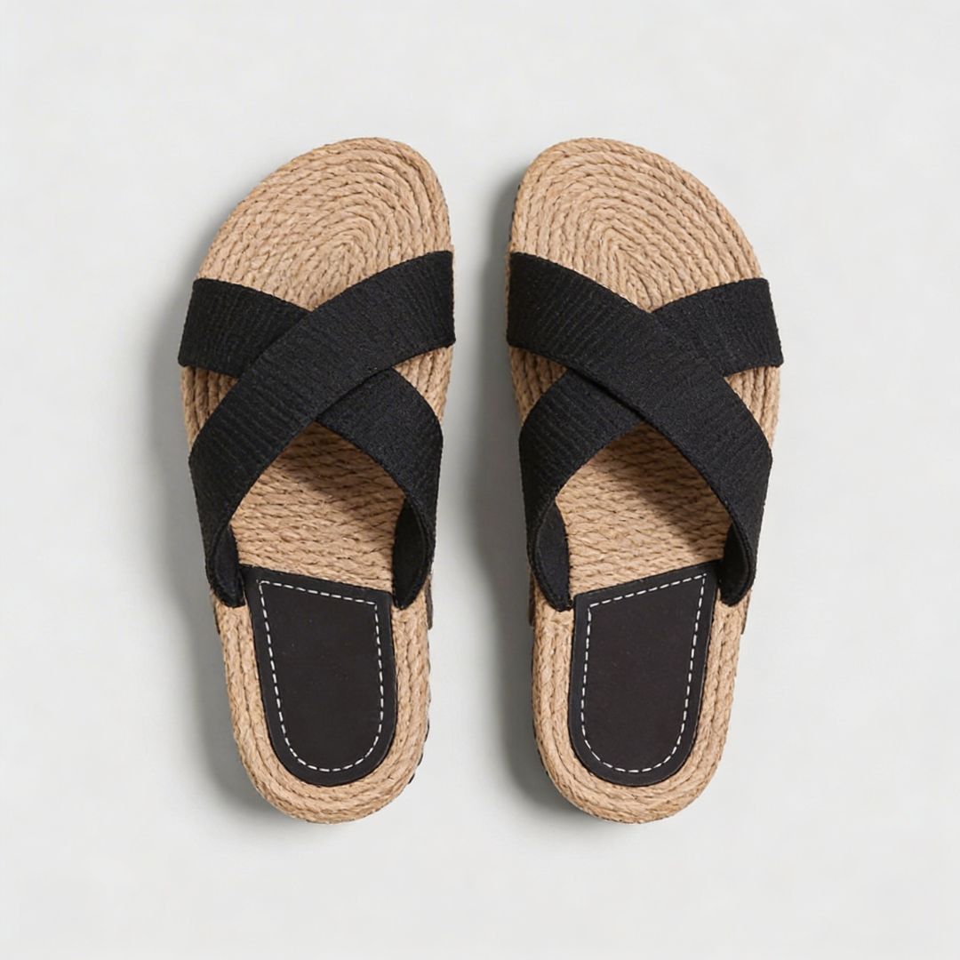 OLIVIA | SANDALIAS PLANAS DE CONFORT NATURAL