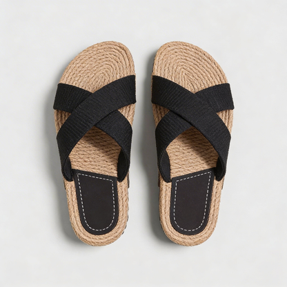 OLIVIA | SANDALIAS PLANAS DE CONFORT NATURAL