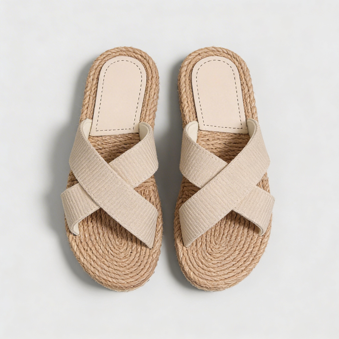 OLIVIA | SANDALIAS PLANAS DE CONFORT NATURAL