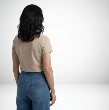 LAIA | VAQUEROS CON CINTURA ELÁSTICA