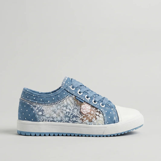 NOA | ZAPATILLAS INFORMAL CON DETALLES DE ENCAJE