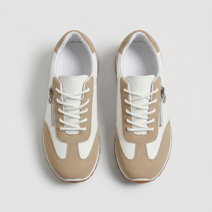 MALENA | ZAPATILLAS CÓMODAS CON DETALLE DE CREMALLERA