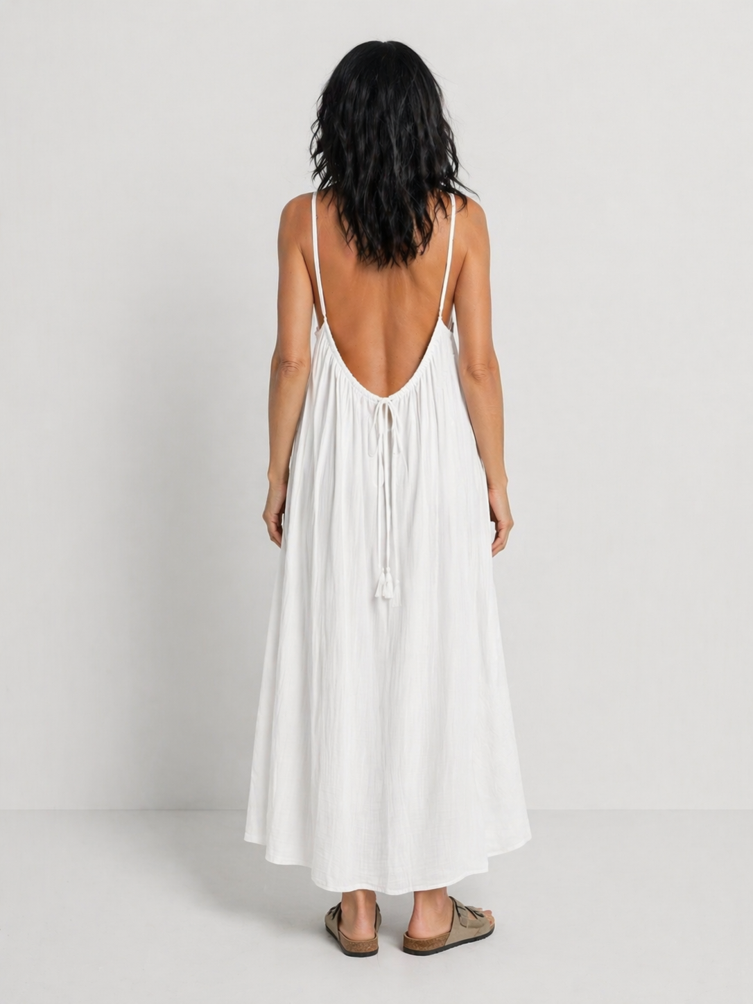 ALBA | VESTIDO MAXI DE LÍNEA FLUIDA