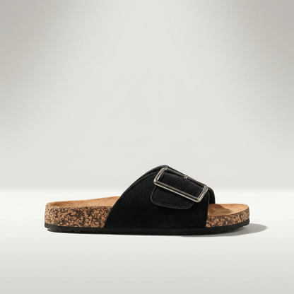BLANCA | SANDALIAS PLANAS DE ESTILO ELEGANTE