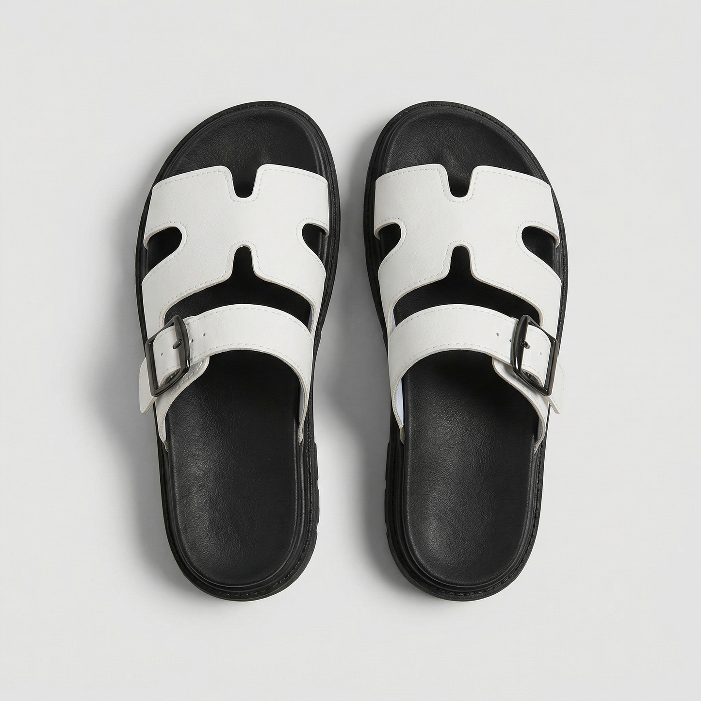 AURORA | SANDALIAS PLANAS DE ESTILO MODERNO