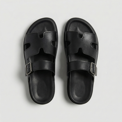 AURORA | SANDALIAS PLANAS DE ESTILO MODERNO