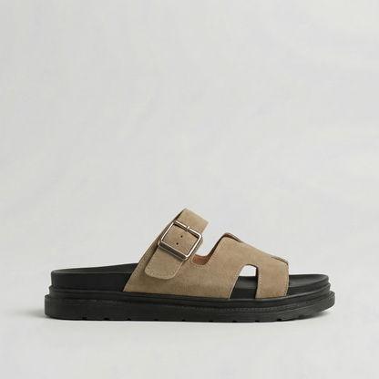 AURORA | SANDALIAS PLANAS DE ESTILO MODERNO