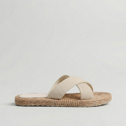 OLIVIA | SANDALIAS PLANAS DE CONFORT NATURAL