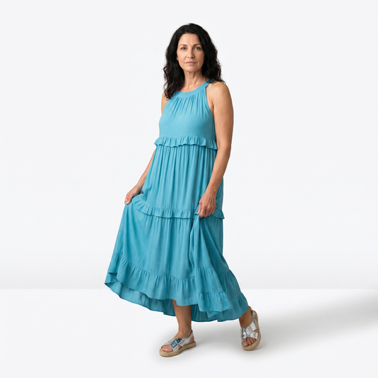CARMELA | VESTIDO MAXI HOLGADO DE VERANO