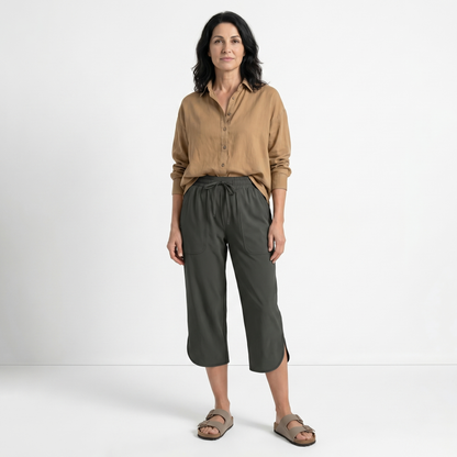 ROCÍO | PANTALONES 3/4 HOLGADOS Y CÓMODOS