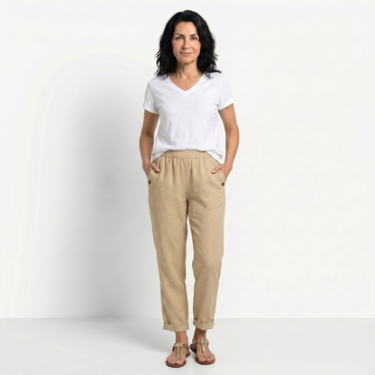 SILVIA | PANTALONES HOLGADOS DE CONFORT DIARIO
