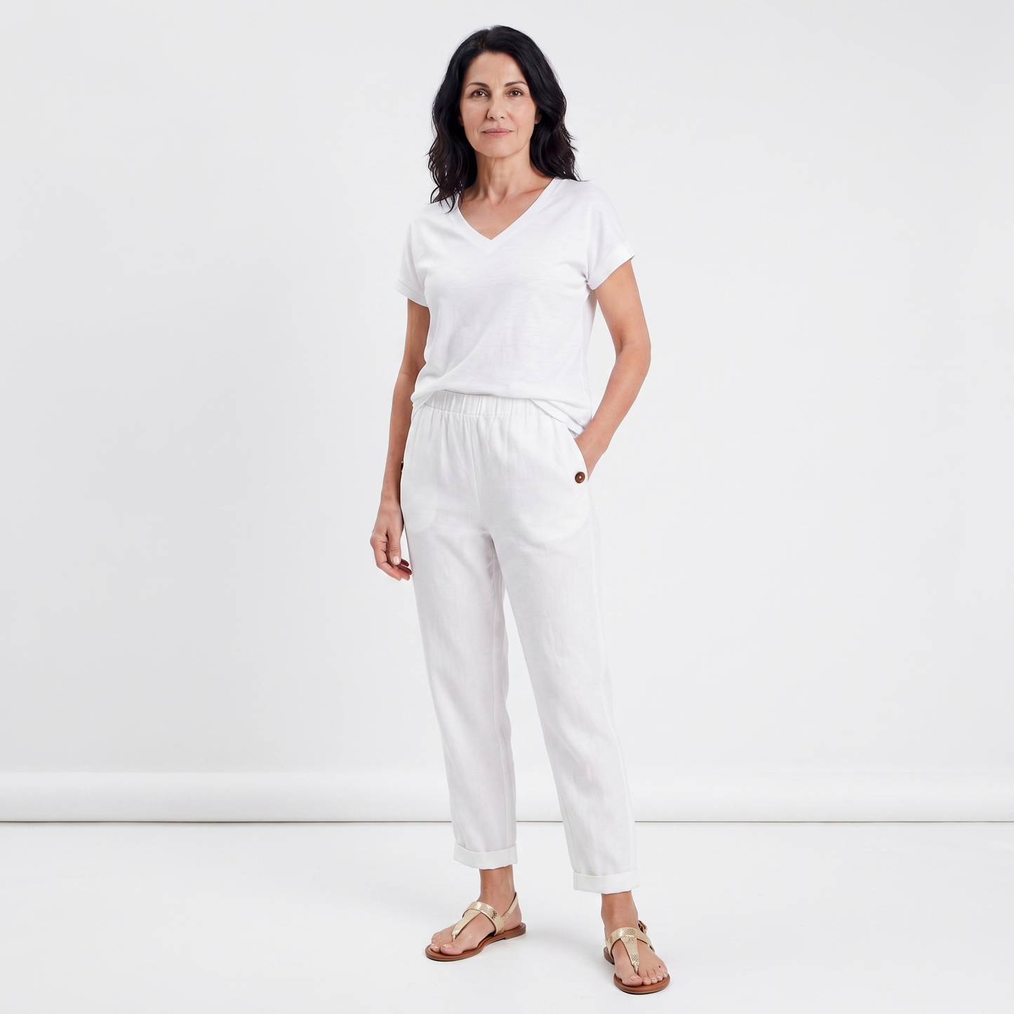 SILVIA | PANTALONES HOLGADOS DE CONFORT DIARIO