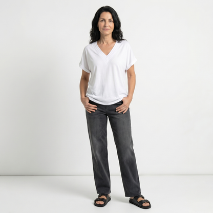 JIMENA | BLUSA HOLGADA CON ESCOTE EN V