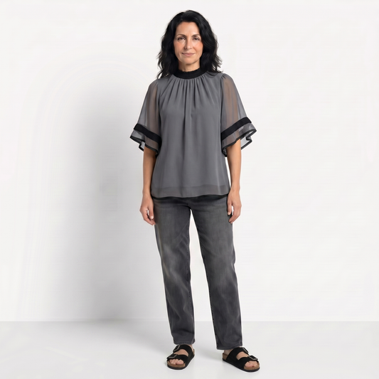 AITANA | BLUSA ELEGANTE CON VOLANTES
